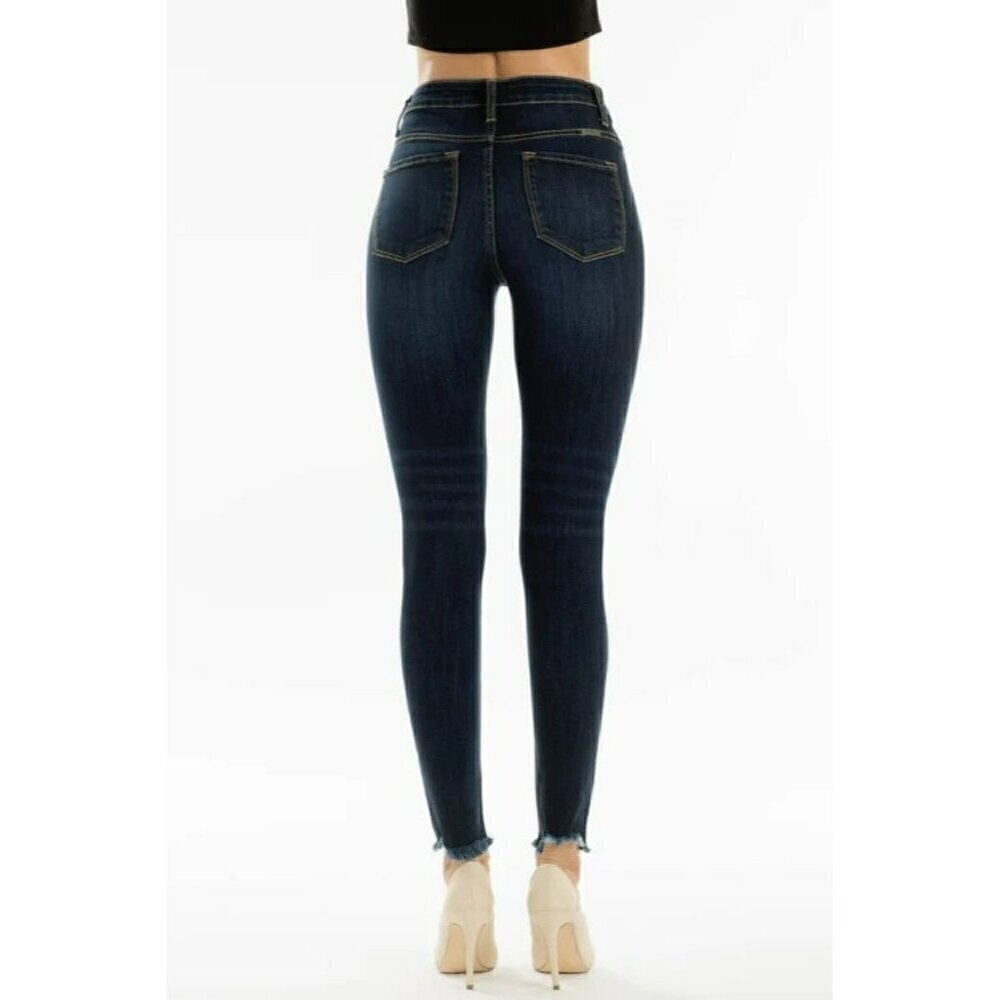 KanCan High Rise Button Fly Super Skinny Jeans 7273d 9/28 - Picture 5 of 8